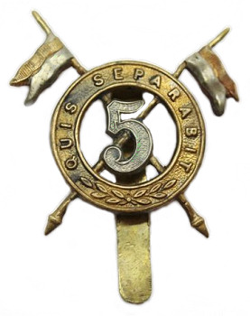 5th Royal Irish Lancers cap badge
