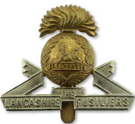 lancashire fusiliers cap badge