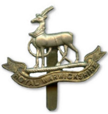 Royal Warwickshire Regiment cap badge