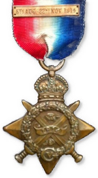 1914 Star with clasp