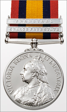 Queens South Africa medal