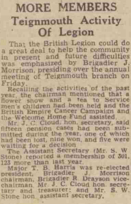 Western Times Clipping 21 february 1947