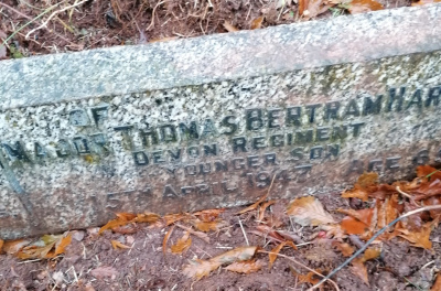 Thomas's headstone