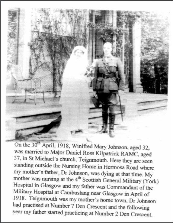 kilpatrick dr 1918 marriage photo
