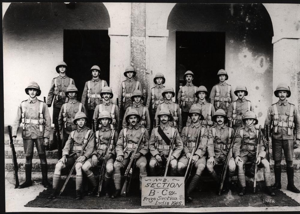 Devons in India 1915