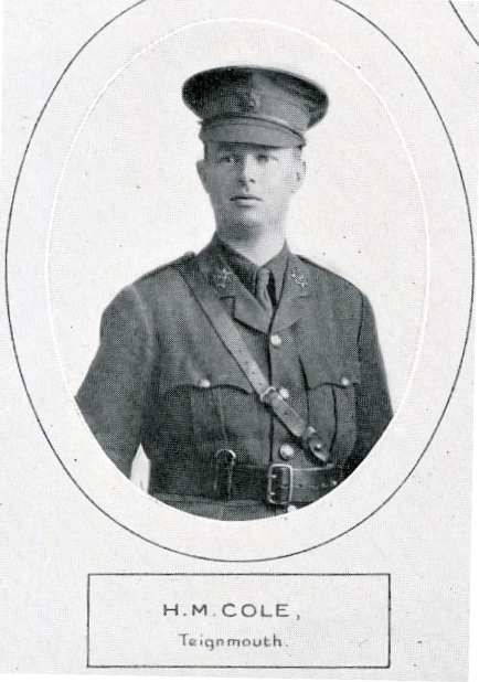 Major Henry Munroe Cole. Photo kindly supplied by Lloyd’s Bank
