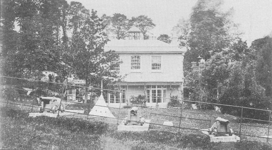 Fonthill in the 1870s from an album of the Lucases of Dunmore (General Lucas)