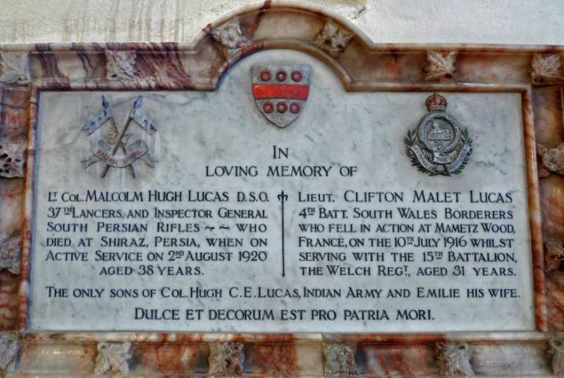 Memorial plaque