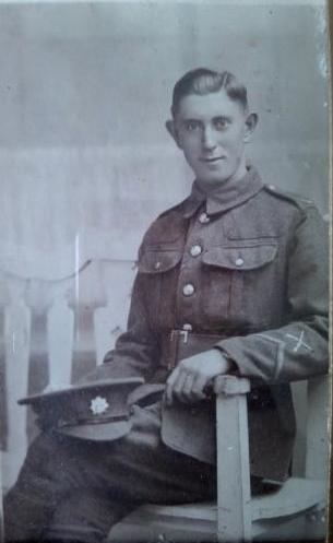 Alfred William Tremlett 1897-1917 in uniform